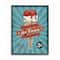 Stupell Industries Retro Ice Cream Parlor Black Framed Wall Art